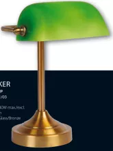 Настольная лампа Lucide Banker 17504/01/03 купить с доставкой по России